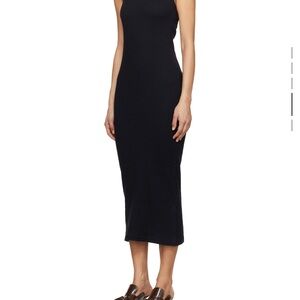 JW ANDERSON Black Midi Dress
